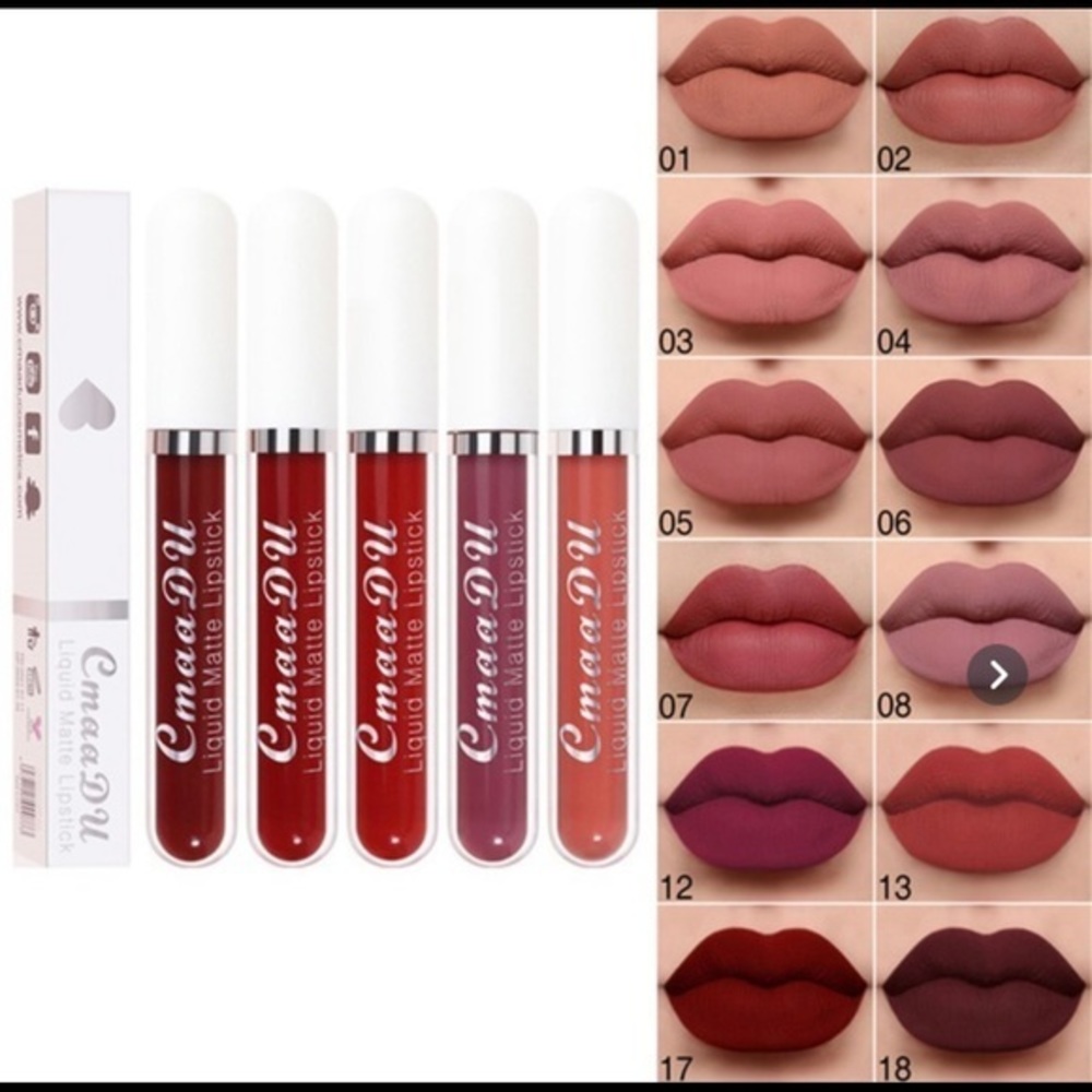 CmaaDU Matte Liquid Lipstick NWT